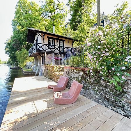 Le Chalet Bucolique Au Bord De L'Eau Olivet  Esterno foto